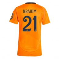 Real Madrid Brahim Diaz #21 Vieraspaita Naiset 2024-25 Lyhythihainen